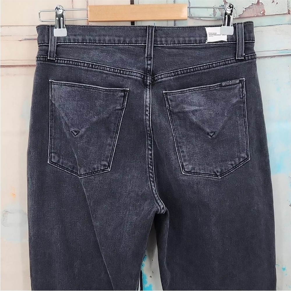 Womens Hudson Black Boot Cut Jeans 30 - Picture 6 of 10